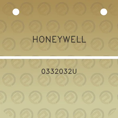 honeywell-0332032u