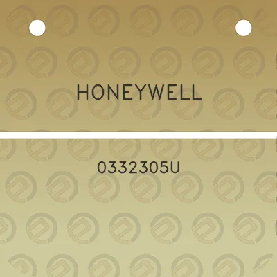 honeywell-0332305u