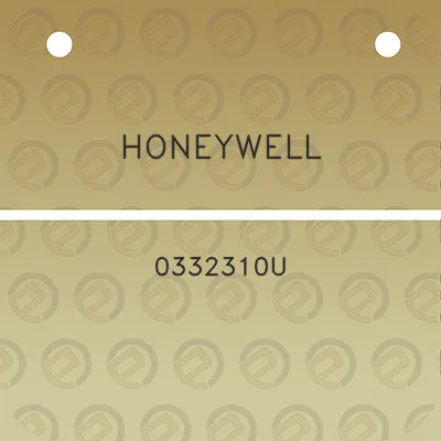 honeywell-0332310u