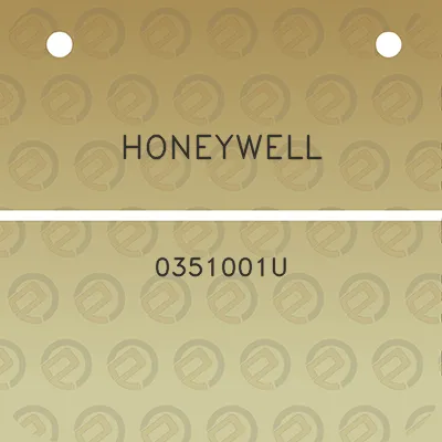 honeywell-0351001u