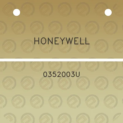 honeywell-0352003u