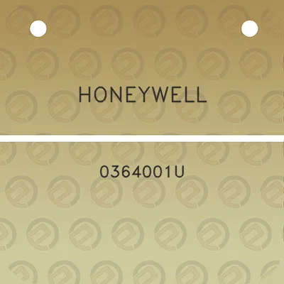 honeywell-0364001u