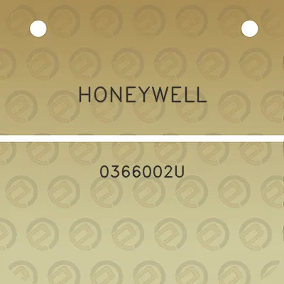 honeywell-0366002u