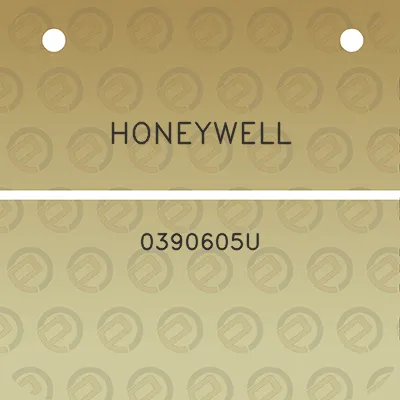 honeywell-0390605u