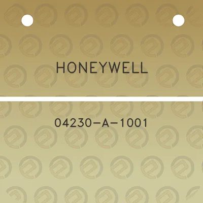 honeywell-04230-a-1001