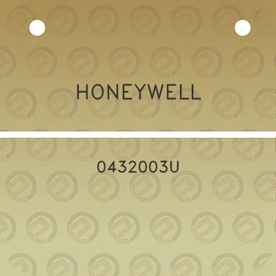 honeywell-0432003u