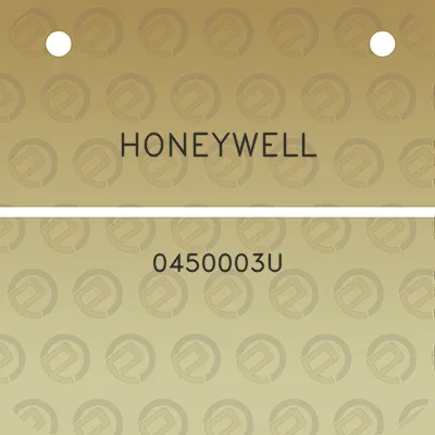 honeywell-0450003u