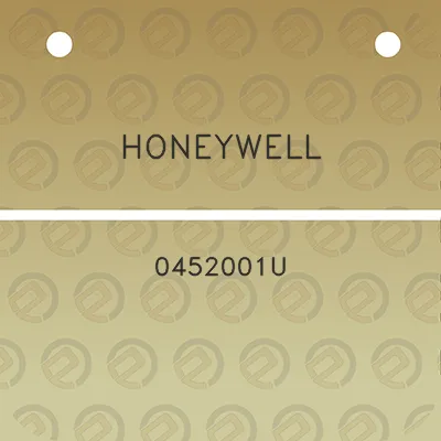 honeywell-0452001u