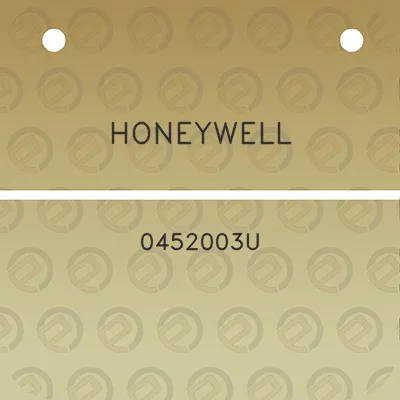 honeywell-0452003u