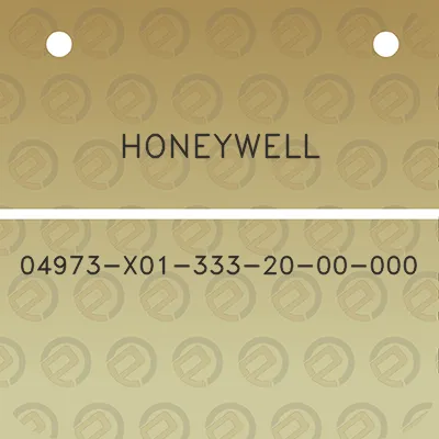 honeywell-04973-x01-333-20-00-000