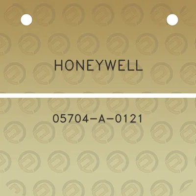 honeywell-05704-a-0121