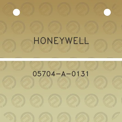 honeywell-05704-a-0131