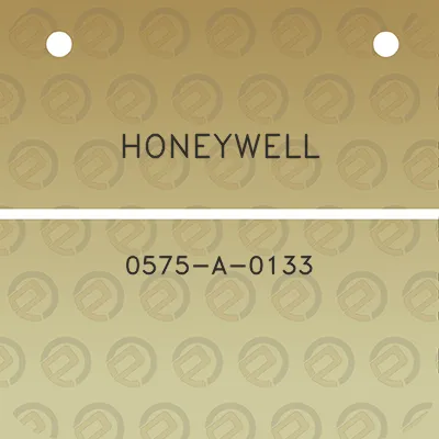 honeywell-0575-a-0133