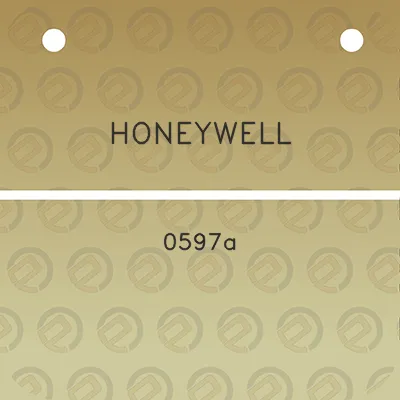 honeywell-0597a