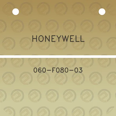 honeywell-060-f080-03