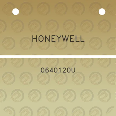 honeywell-0640120u