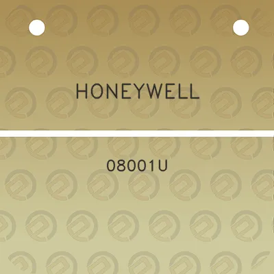 honeywell-08001u