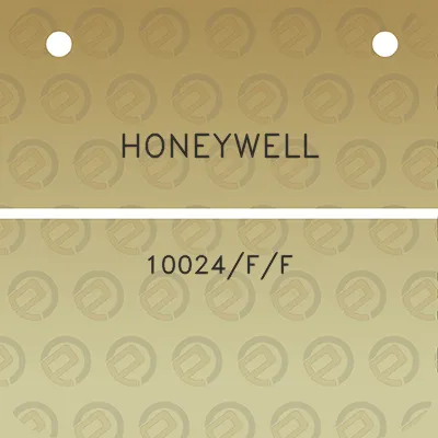 honeywell-10024ff