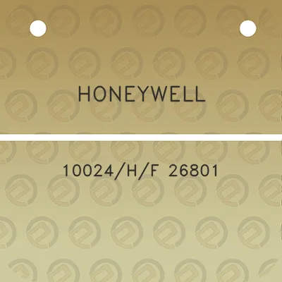 honeywell-10024hf-26801