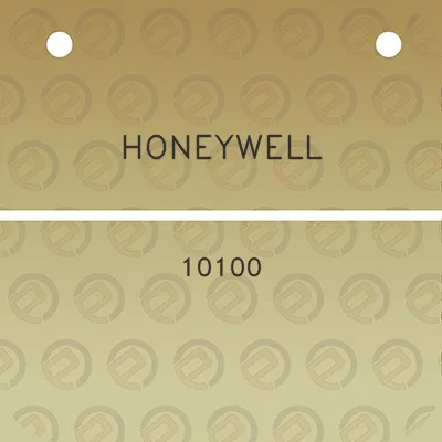 honeywell-10100