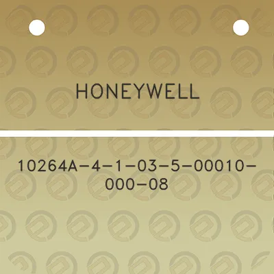 honeywell-10264a-4-1-03-5-00010-000-08