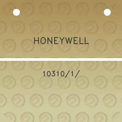 honeywell-103101