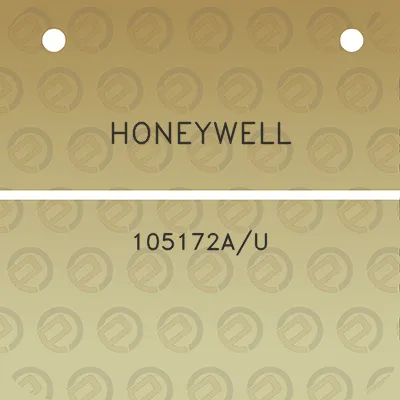 honeywell-105172au