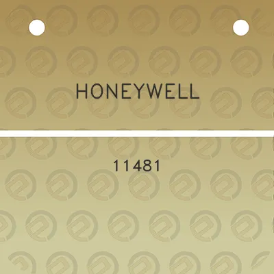 honeywell-11481