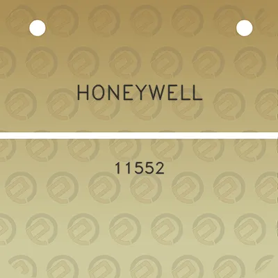 honeywell-11552