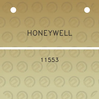 honeywell-11553