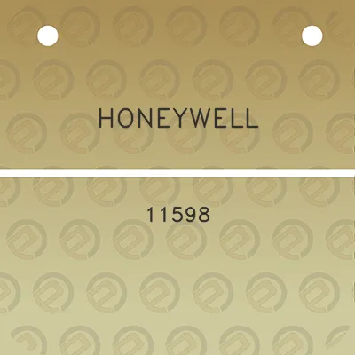 honeywell-11598