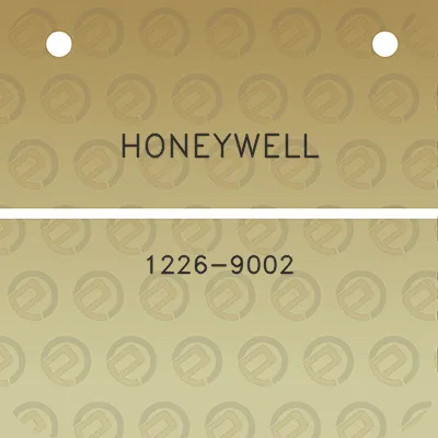 honeywell-1226-9002