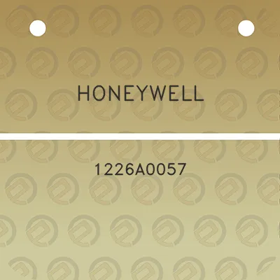 honeywell-1226a0057