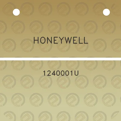 honeywell-1240001u