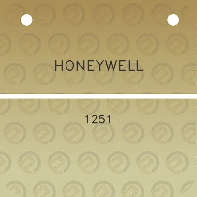 honeywell-1251