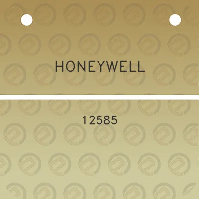 honeywell-12585