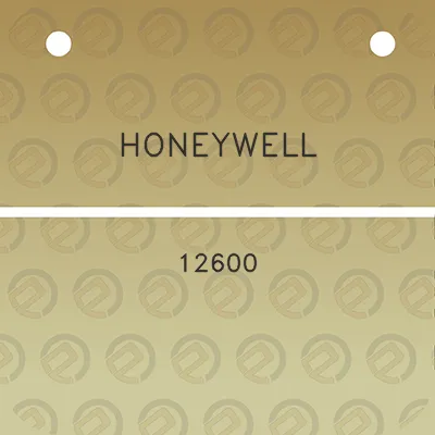 honeywell-12600