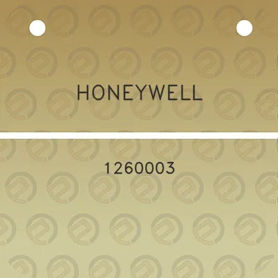 honeywell-1260003