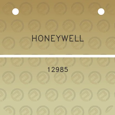 honeywell-12985