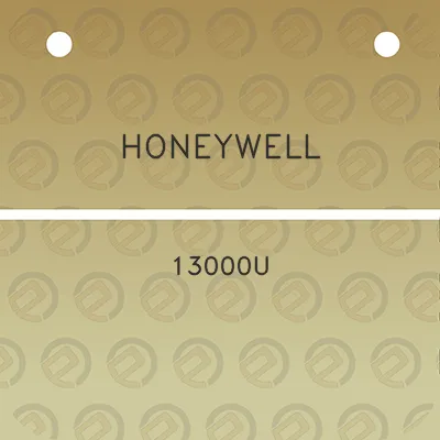 honeywell-13000u