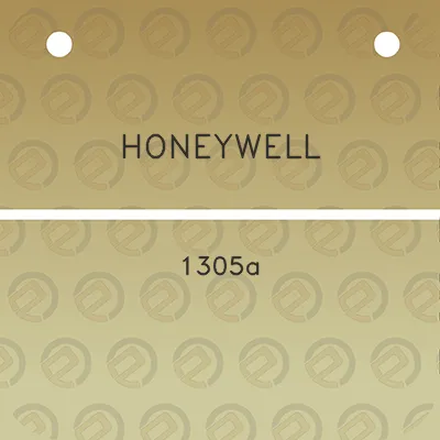 honeywell-1305a