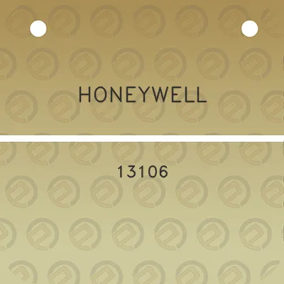 honeywell-13106