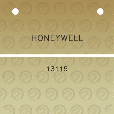 honeywell-13115