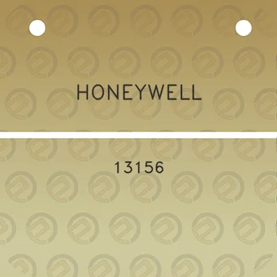 honeywell-13156