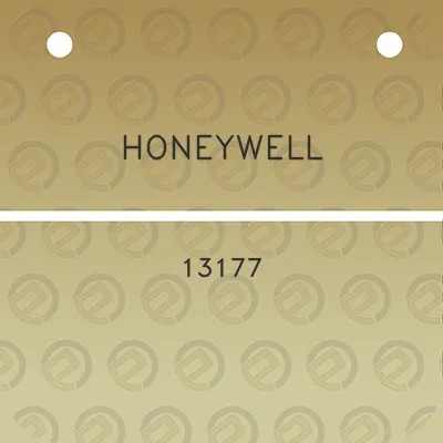 honeywell-13177