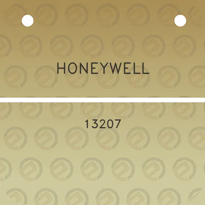 honeywell-13207