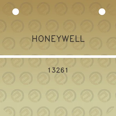 honeywell-13261