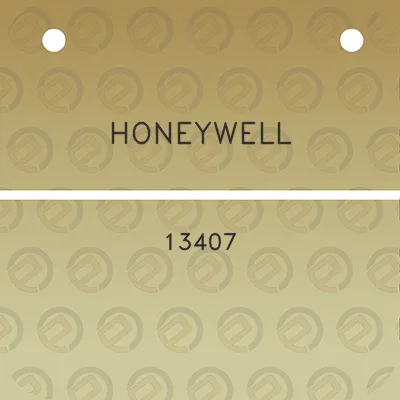 honeywell-13407