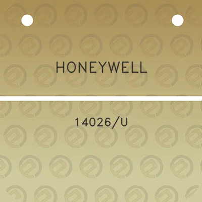 honeywell-14026u