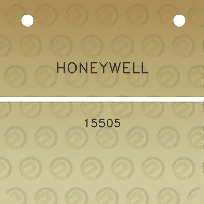 honeywell-15505